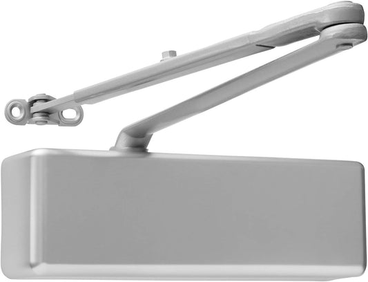 Lawrence Extra Heavy Duty Door Closer Commercial Grade 1 - Adjustable 6-Speed Delayed-Action Door Control with 3 Pistons – Flexible Installation with Included Hardware - Lawrence Hardware LH8016