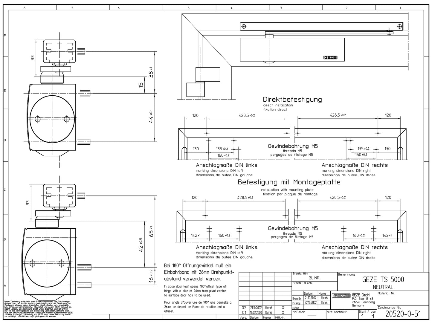 GEZE TS 5000